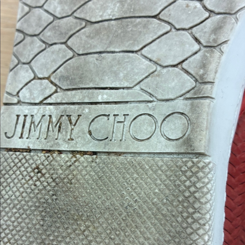 Men's Red Jimmy Choo - Picture 2 of 10